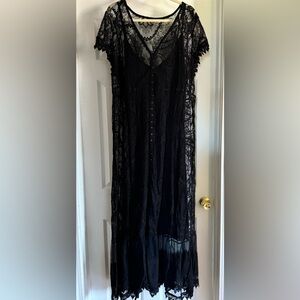 Torrid Lace Mix Maxi Dress